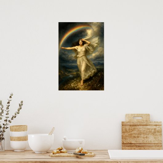 Poster Rainbow Goddess Iris (Cuisine)