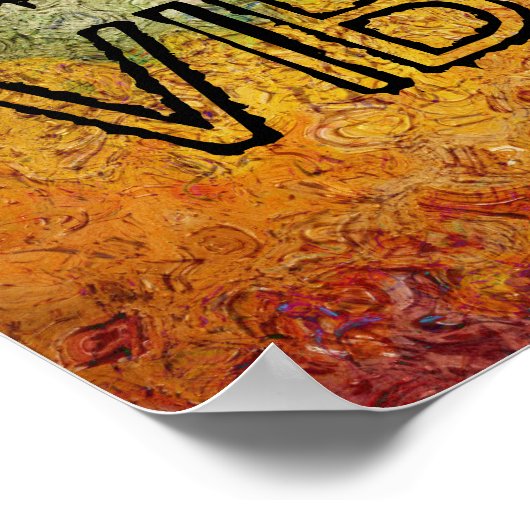 Poster Rainbow Good Vibes (Coin)