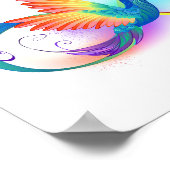 Poster Rainbow Hummingbird with Infinity (Coin)