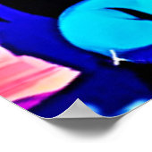 Poster Rainbow Kitten Portrait (Coin)