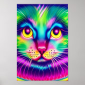 Poster Rainbow Kitty (Devant)
