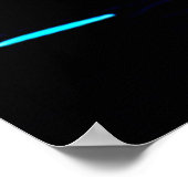 Poster Rainbow Lunar Wolf Howl Art (Coin)