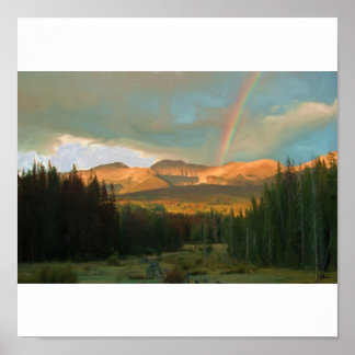 Poster Rainbow Mountain