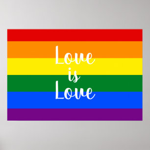 Poster Rainbow pride -