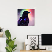 Poster Rainbow Raven (Bureau à domicile)