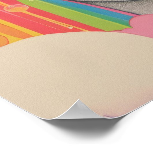 Poster Rainbow Reverie (Coin)