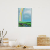 Poster " RAINBOW RIVER " par : Robert Singletary (Cuisine)