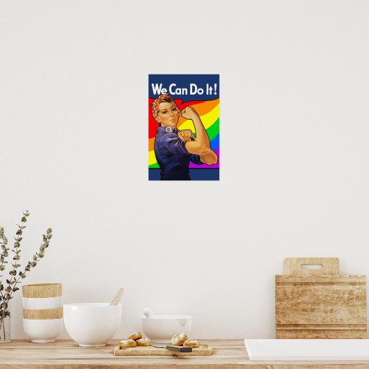 Poster Rainbow Rosie (Cuisine)
