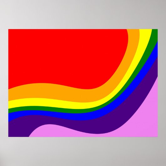 Poster Rainbow Roy G Biv (Devant)