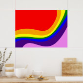 Poster Rainbow Roy G Biv (Cuisine)