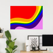 Poster Rainbow Roy G Biv (Bureau à domicile)