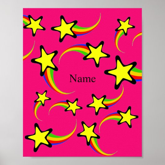 Poster Rainbow Shooting Stars Thunder_Cove (Devant)