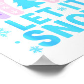 Poster Rainbow Snowflake Christmas Winter Day Suprter Let (Coin)