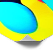 Poster Rainbow Splash Art (Coin)