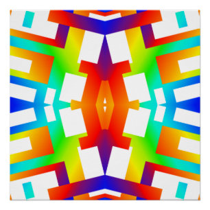 Poster Rainbow Streakus