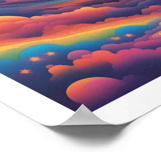 Poster Rainbow Universe (Coin)