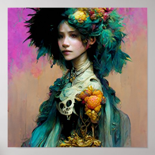 Poster Rainbow Urchin 2 Imaginaire Sci-Fi (Devant)