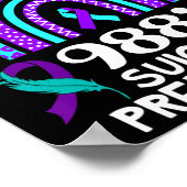 Poster Rainbow You Problem 988 Suicide Prevention Award (Coin)