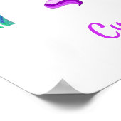 Poster Rainbows psychédélique et Unicorns Thunder_Cove (Coin)