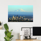 Poster Rainier Beyond Seattle (Bureau à domicile)