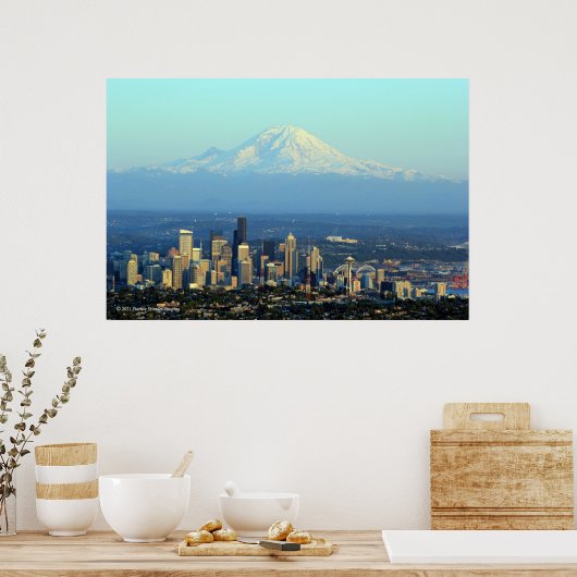 Poster Rainier Beyond Seattle (Cuisine)