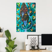 poster "Raining Love" (Thuiskantoor)