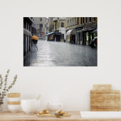 Poster Rainstorm à Venice, Italie (Cuisine)