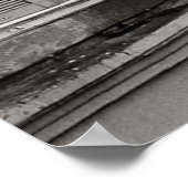 Poster Rainswept Royal Street New Orleans Art Print (Coin)