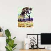 Poster Rainy Day à Bandera par Julian Onderdonk (Bureau à domicile)