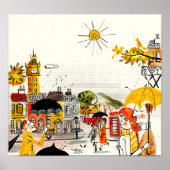 Poster Rainy Day à Londres (Devant)