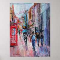 Rainy Day Carnaby Street