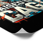 Poster Raised In A Cage Baseball Training, Batting Cage D (Coin)