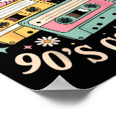 Poster Raised On 90's Country Music Retro Cette Design  (Coin)