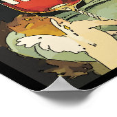 Poster Raisins de merlot, Vin (Coin)