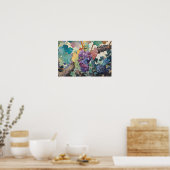 Poster Raisins sur la vigne (Cuisine)