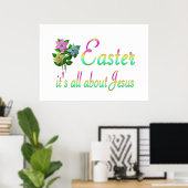 Poster Raison de Pâques (Bureau à domicile)