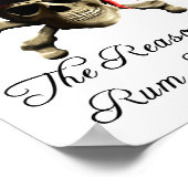 Poster Raison Pour Laquelle Le Rhum Est Partis Pirate Sku (Coin)