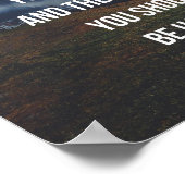 Poster Raisons d'être heureux Citation (Coin)