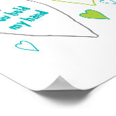 Poster Raisons J'Aime Papa Cadeau (Coin)