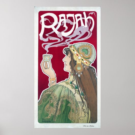 Poster Rajah Tea (Devant)