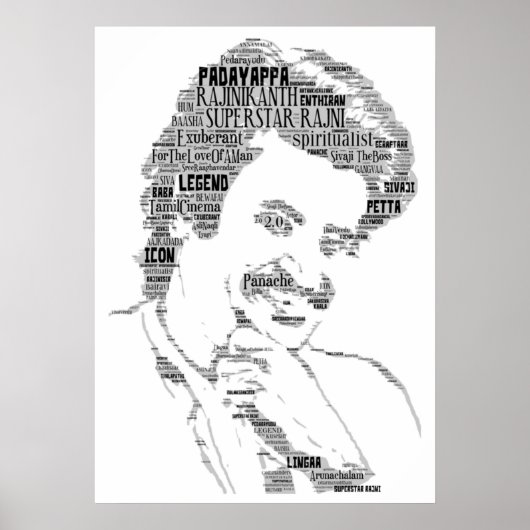 Poster Rajinikanth (Devant)