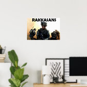 Poster Rakkasan 101e (Bureau à domicile)