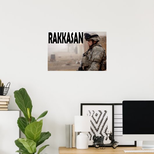 Poster Rakkasan 101e (Bureau à domicile)