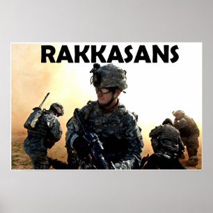 Poster Rakkasan 101st aéroporté