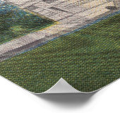 Poster Raleigh, Caroline du Nord - Scènes de grandes lett (Coin)