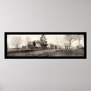 Poster Raleigh, photo 1909 d'université d'OR