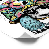 Poster Ralentir, Tortue (Coin)