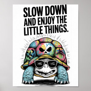 Poster Ralentir, Tortue