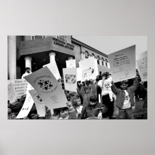 Poster Rally for the Homeless