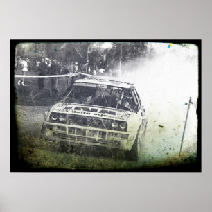 Poster Rallye du delta de Lancia
